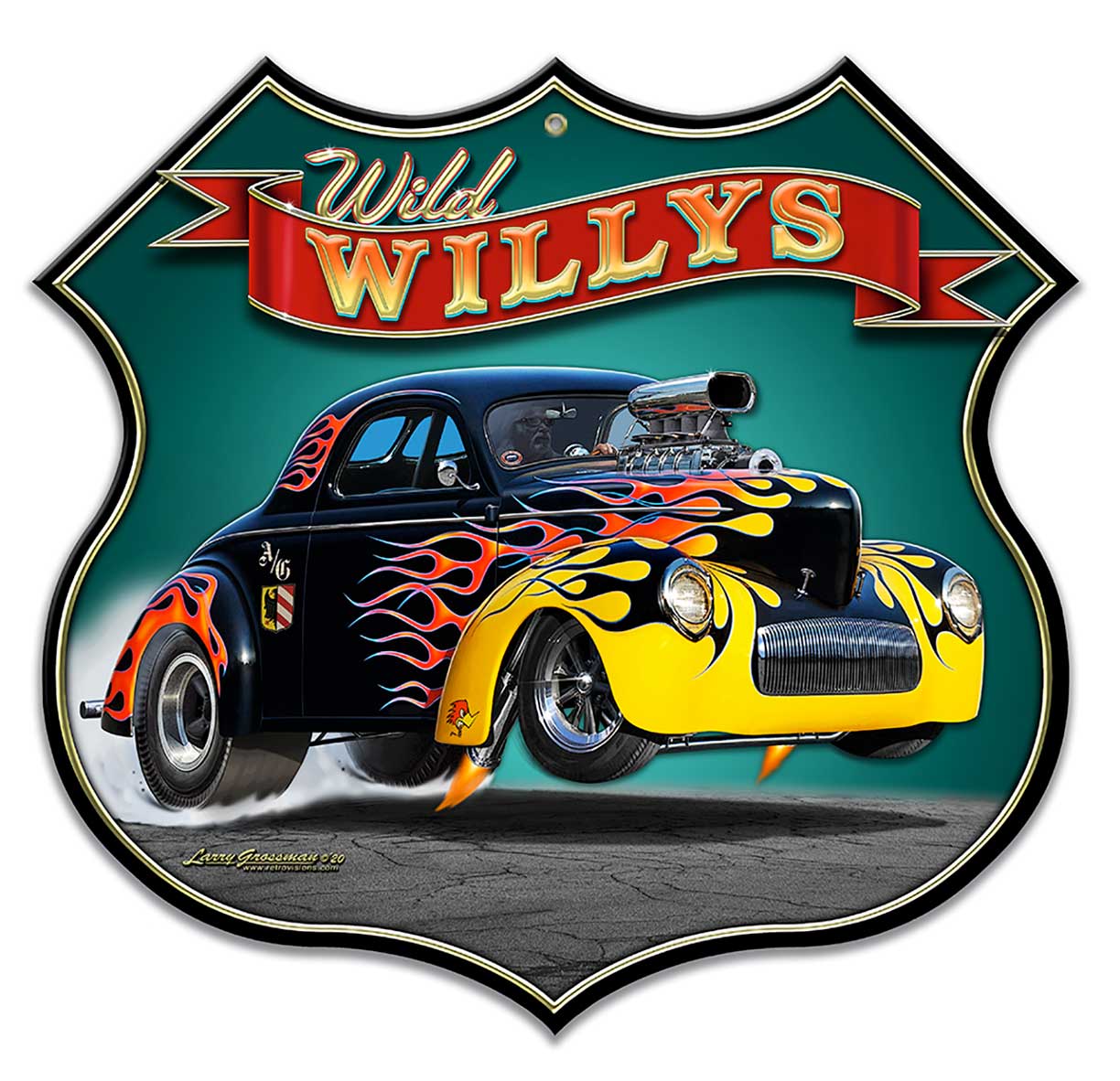 1940 Willy's Shield