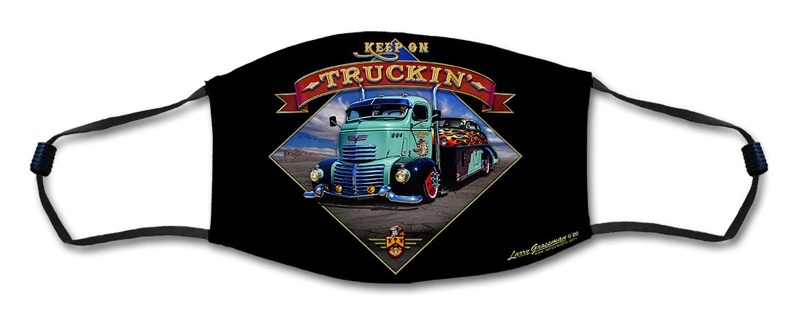 Truckin Face Mask