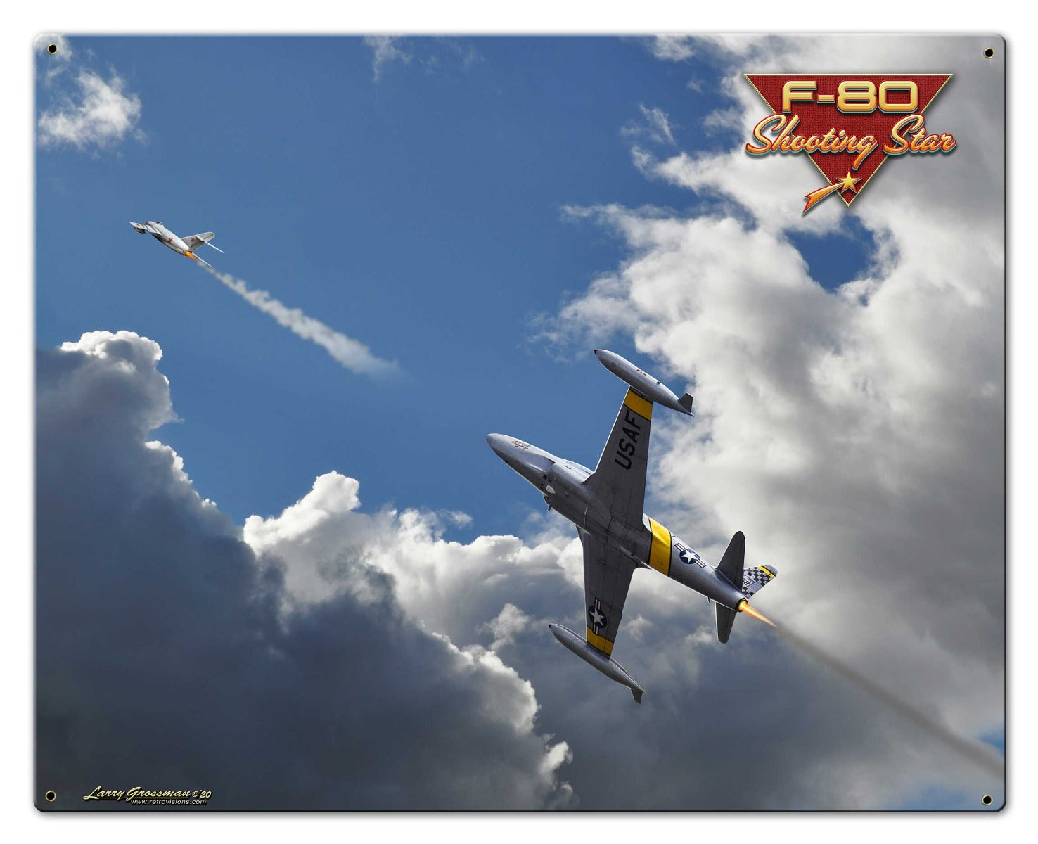 F-80 VS MIG