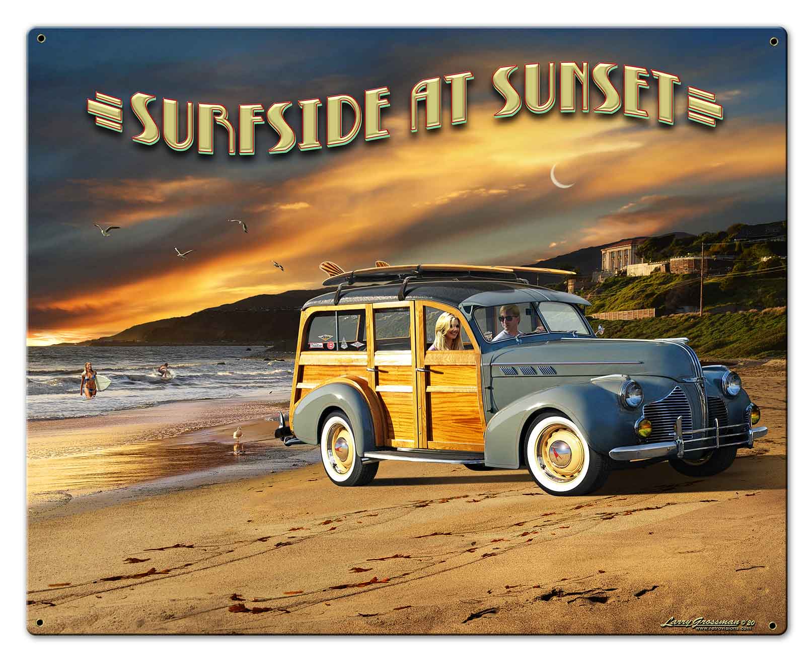 Surfside At Sunset