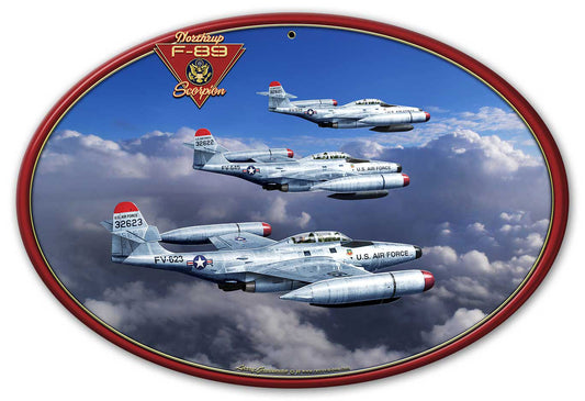 F-89 Scorpion Oval