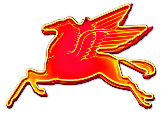 Pegasus Neon Sign 36 x 25 Custom Shape