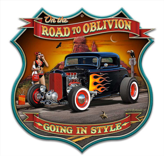 Road To Oblivion Shield