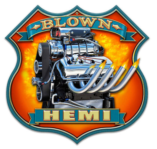 Blown Motor 18 x 18 Custom Shape