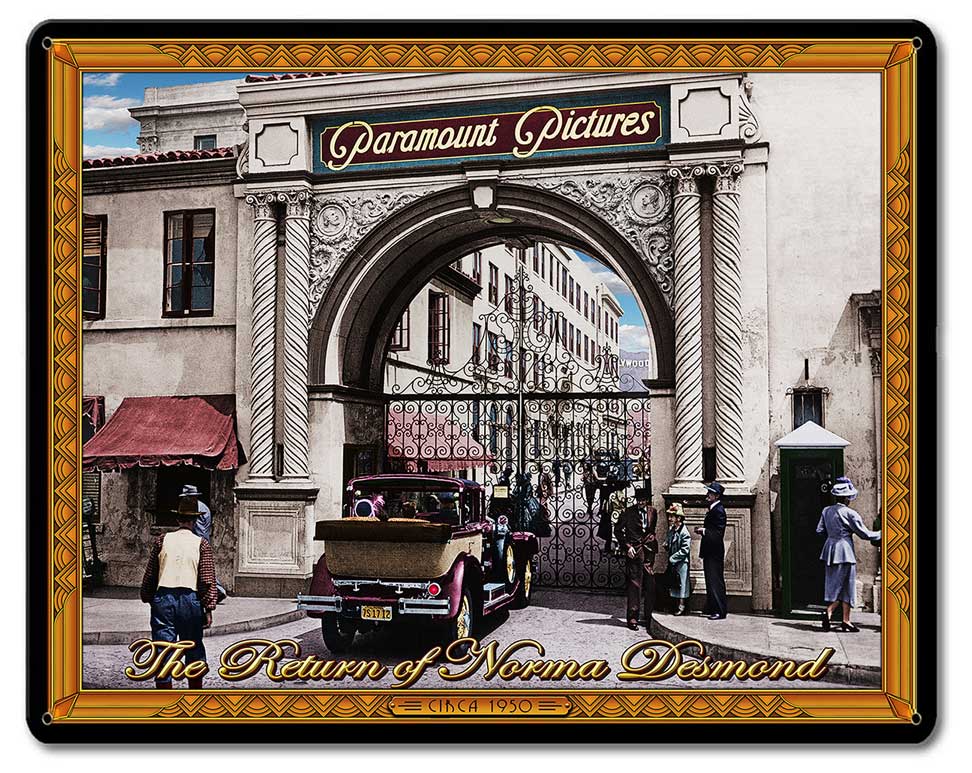 Movie Studios 15 x 12 Satin