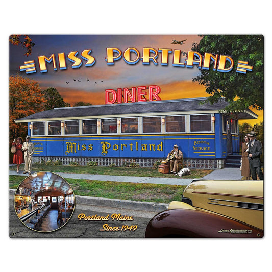 Portland Diner 30 x 24 Custom Shape