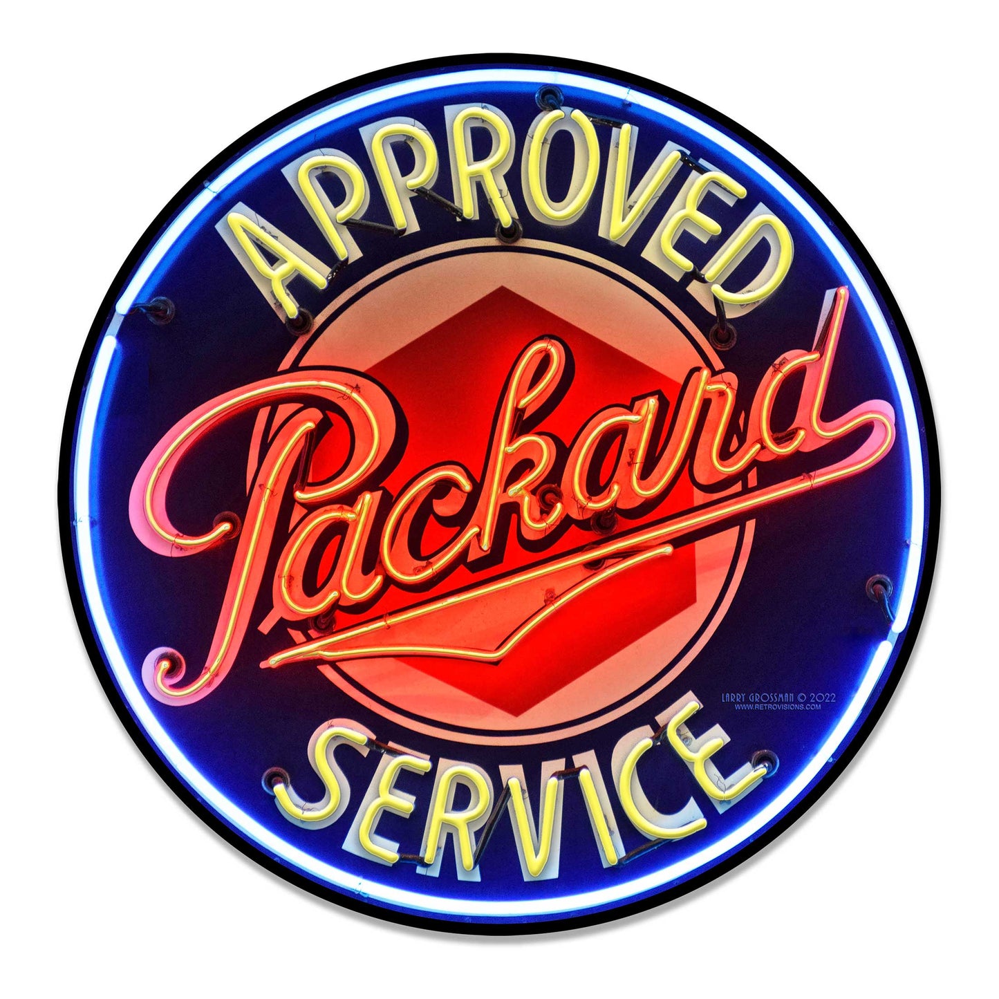 Packard 16 X 16 vintage metal sign