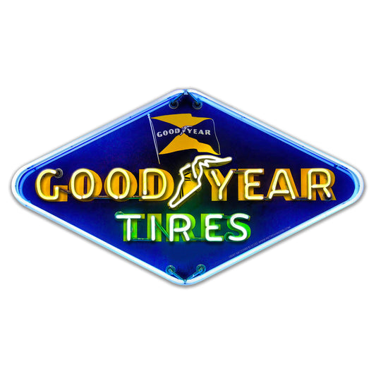 Goodyear 20 X 11 vintage metal sign