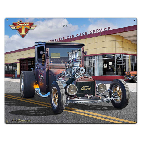 1926 T-Truck 30 X 24 vintage metal sign