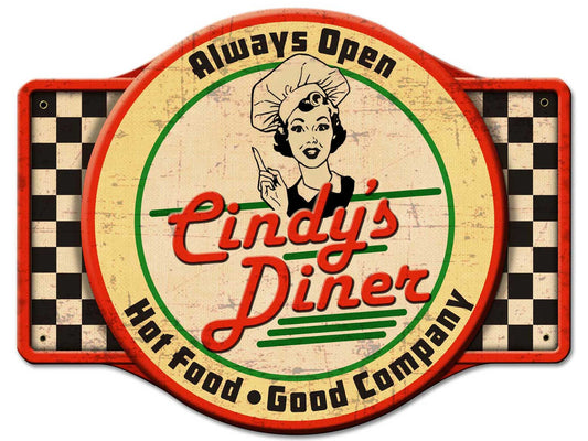 Diner Vintage Sign - Personalized
