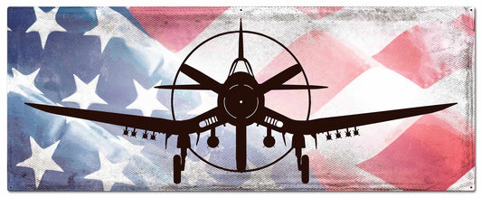 Planes Corsair American Flag