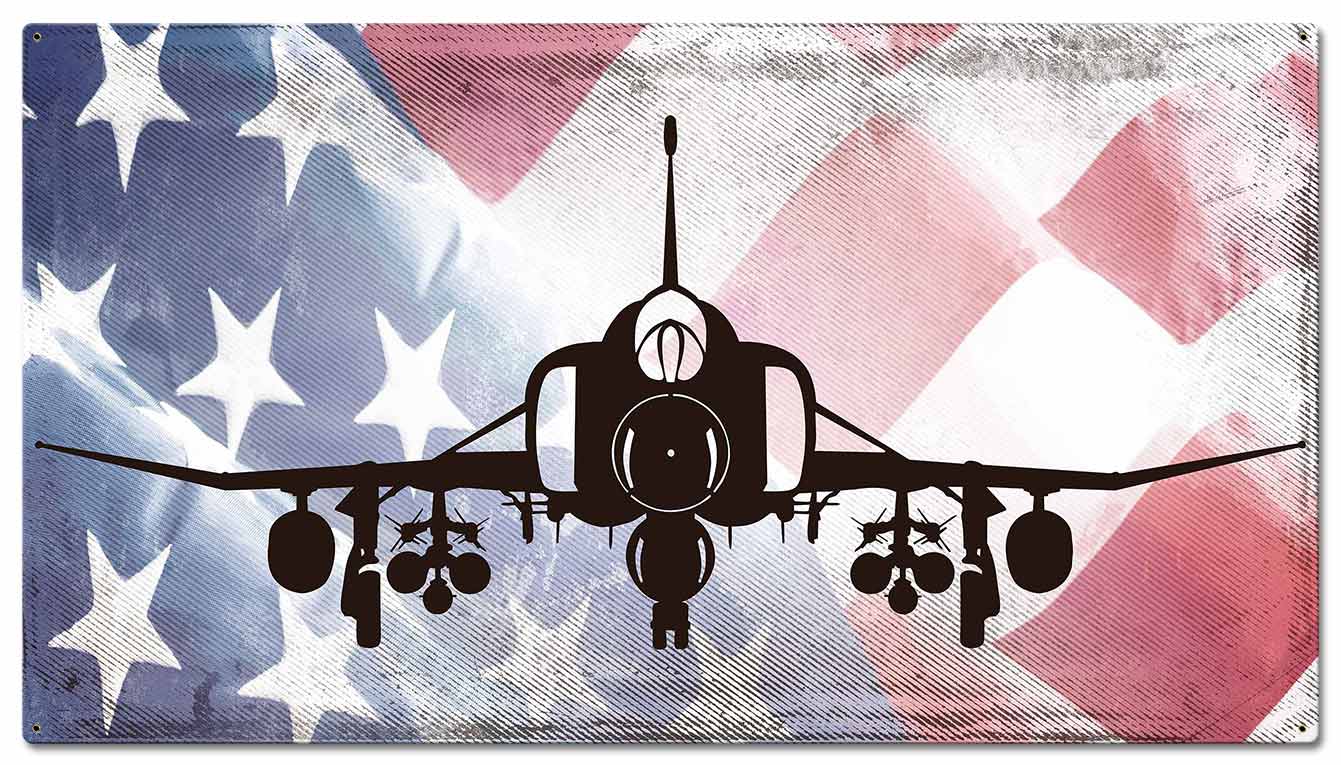 Planes Phantom American Flag