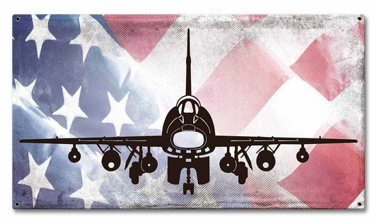 Planes Super Sabre American Flag