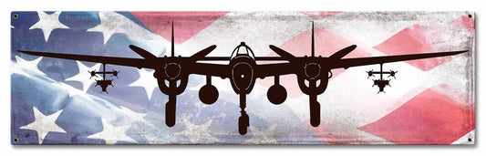 Planes Lighting Plane American Flag