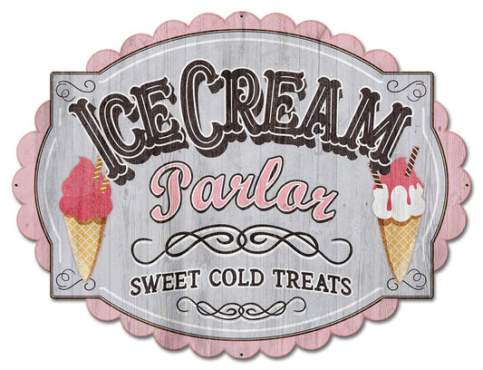 Ice Cream Parlor 30 x 23 Custom Shape