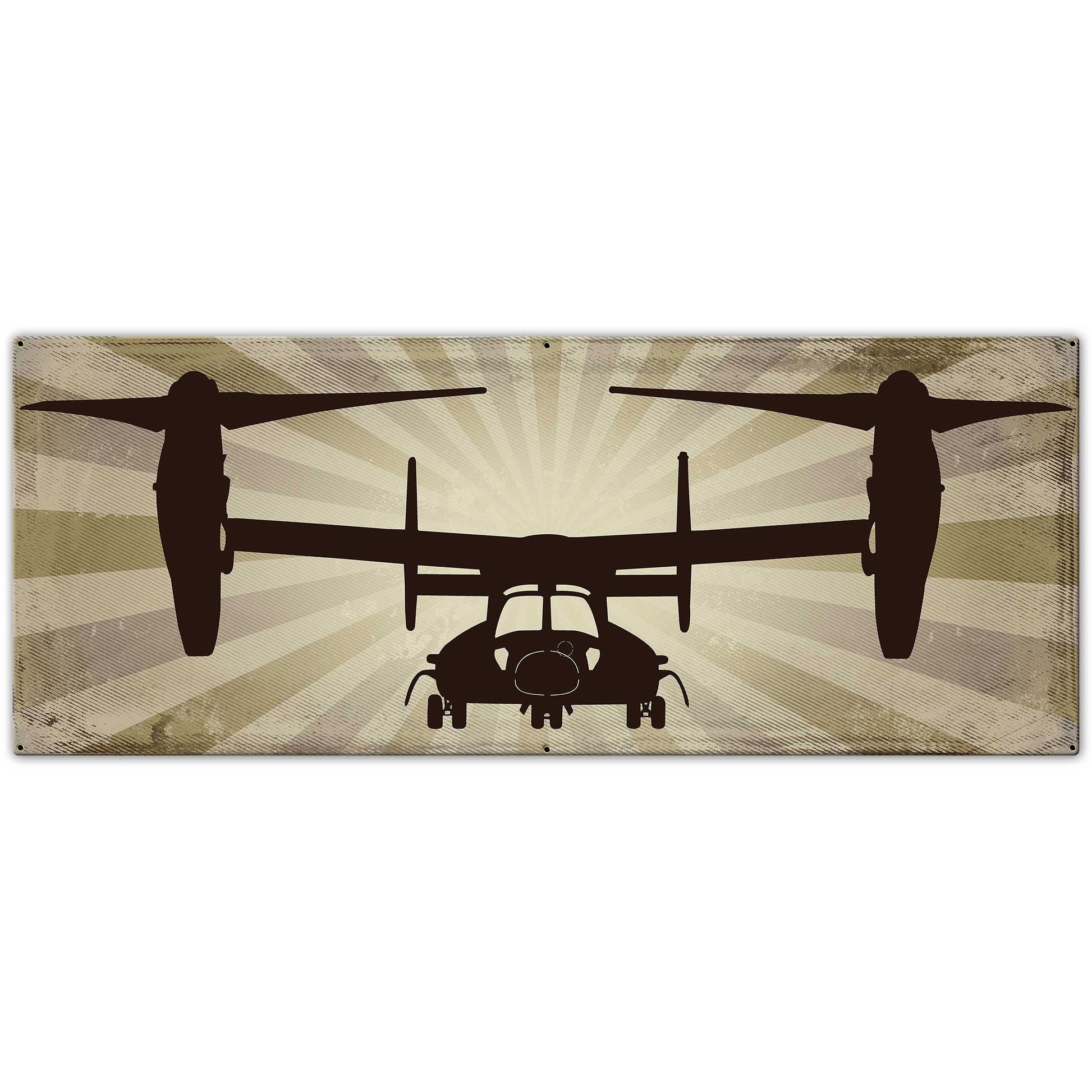 V-22 Osprey Metal Sign 48in X 20in