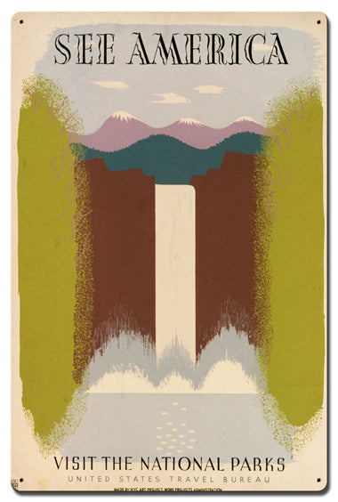 See America Vintage Sign