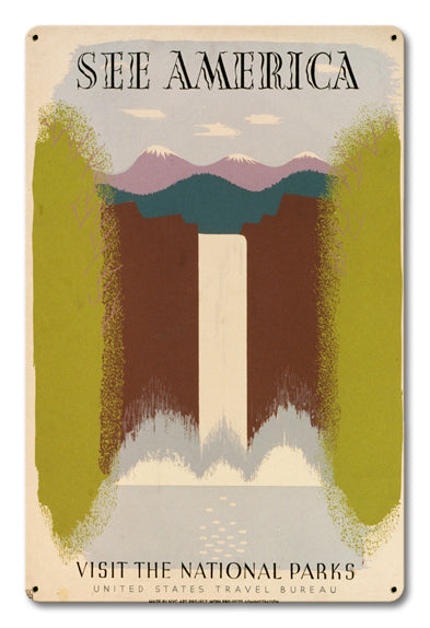 See America Vintage Sign