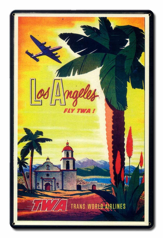 Los Angeles TWA Vintage Sign