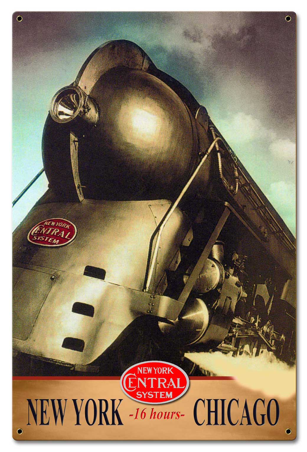 New York Central Vintage Sign