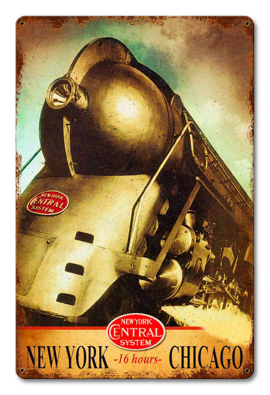 New York Central Vintage Vintage Sign