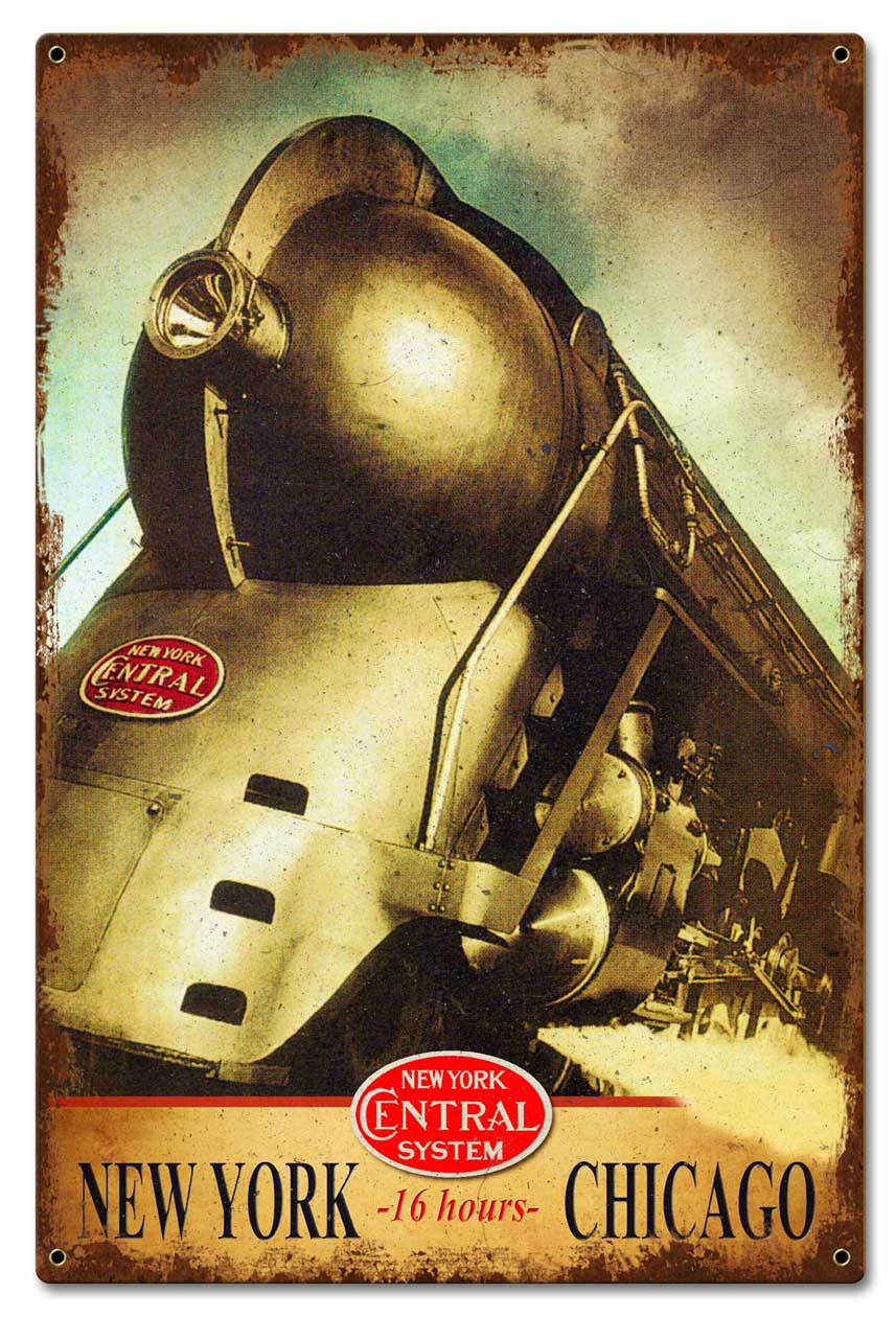 New York Central Vintage Vintage Sign