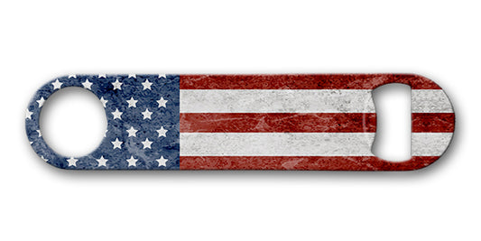 American Flag 7 x 4 Bottle Opener