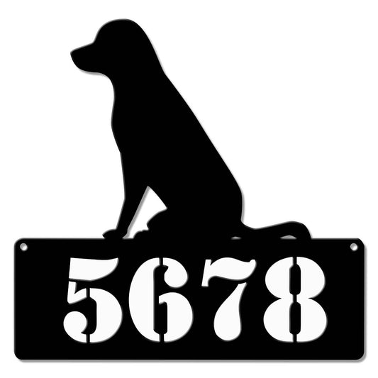 Lab Address Sign  - Personalized