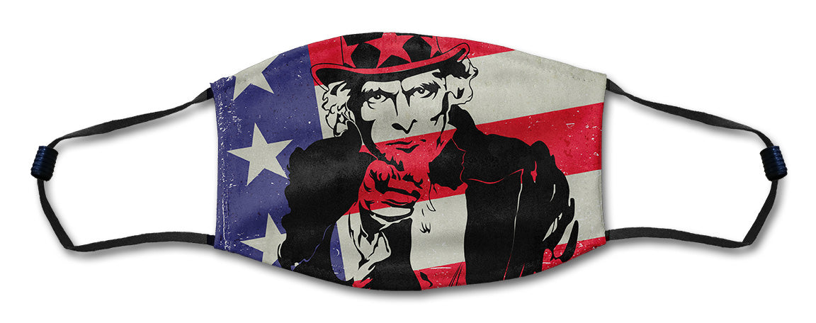 Uncle Sam Stencil Mask