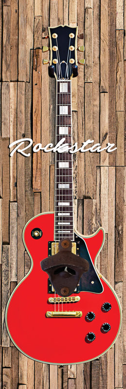Guitar Bottle Openers Vintage Sign