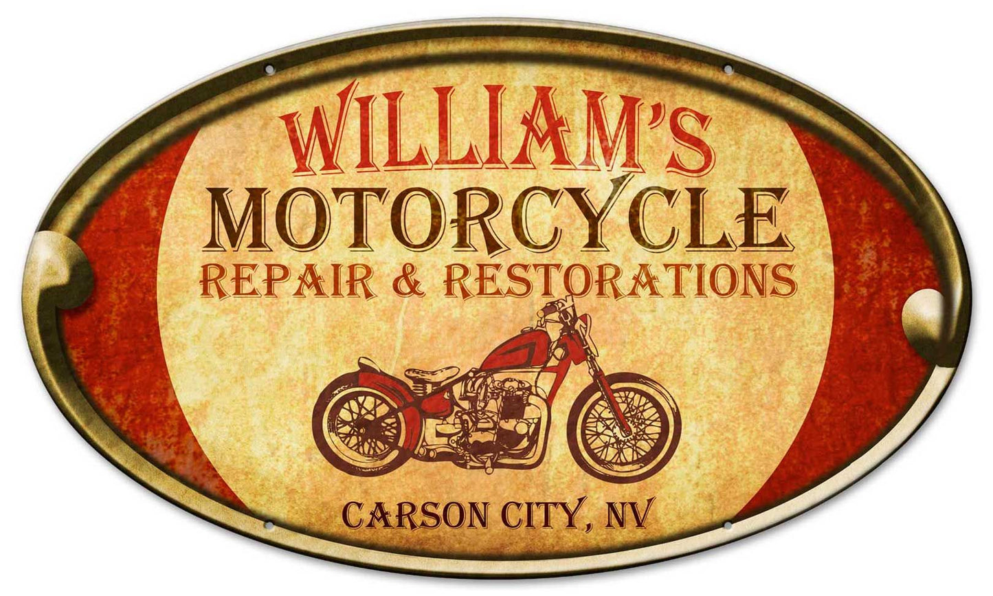 Motorcycle Repair - Personalized