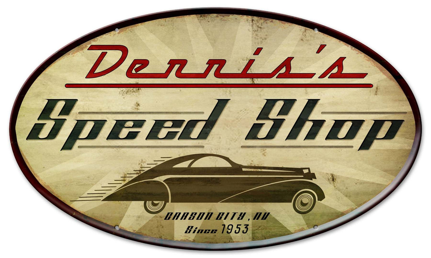Speed Shop - Personalized