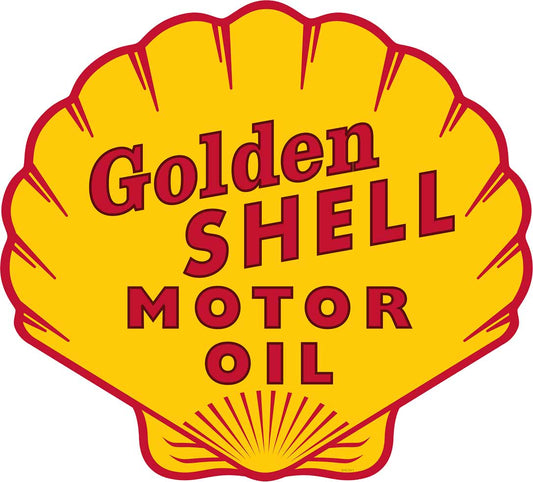 Golden Shell Oil 30 x 27 Custom Shape