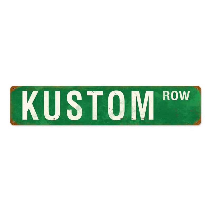 Kustom Row Vintage Sign