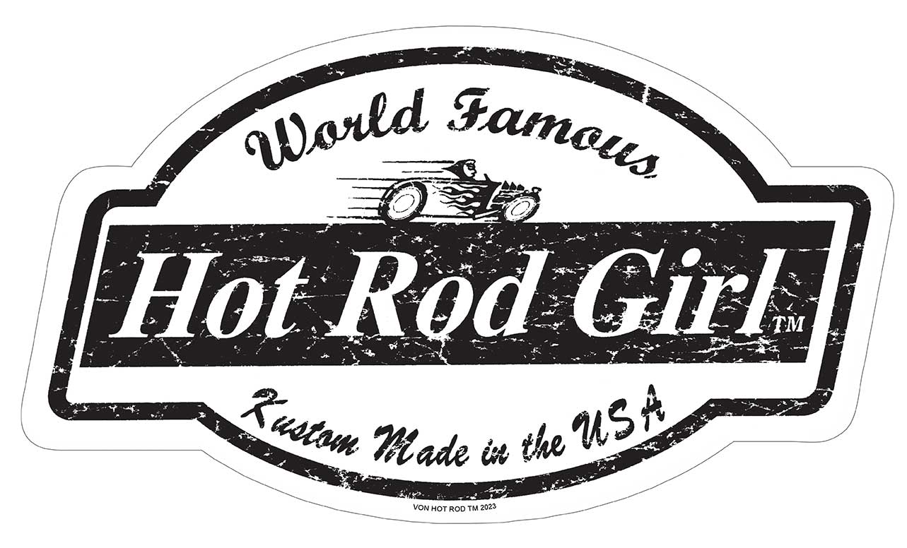 HRG WORLD FAMOUS Metal Sign 17in X 10in