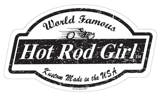 HRG WORLD FAMOUS Metal Sign 17in X 10in