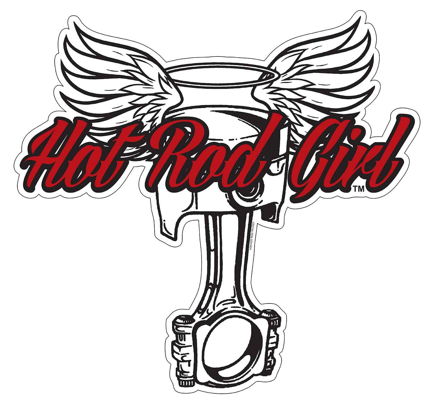 HRG PISTON Metal Sign 17in X 18in