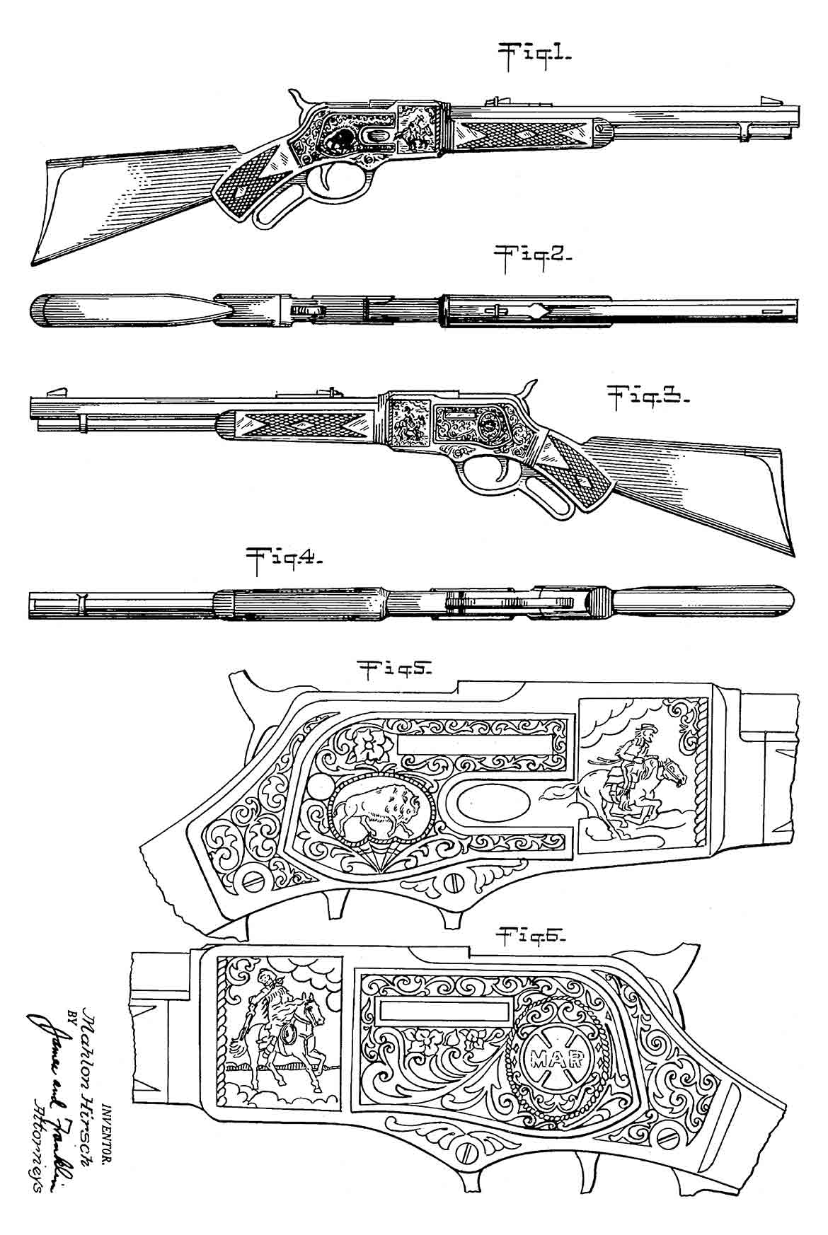 Toy Western Rifle Vintage Metal Sign