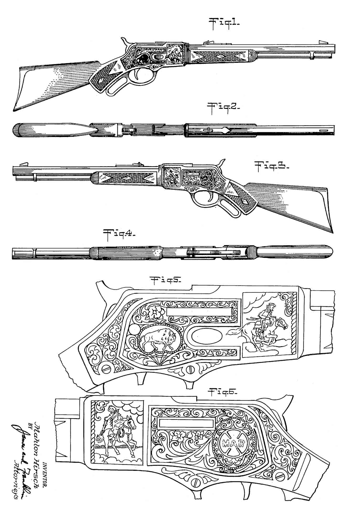 Toy Western Rifle Vintage Metal Sign