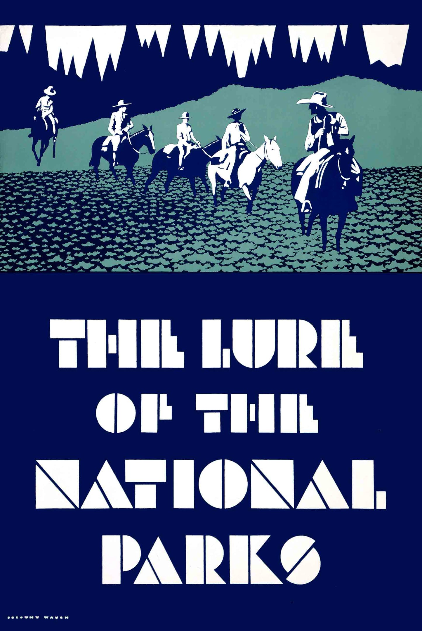 Lure National Parks Vintage Metal Sign