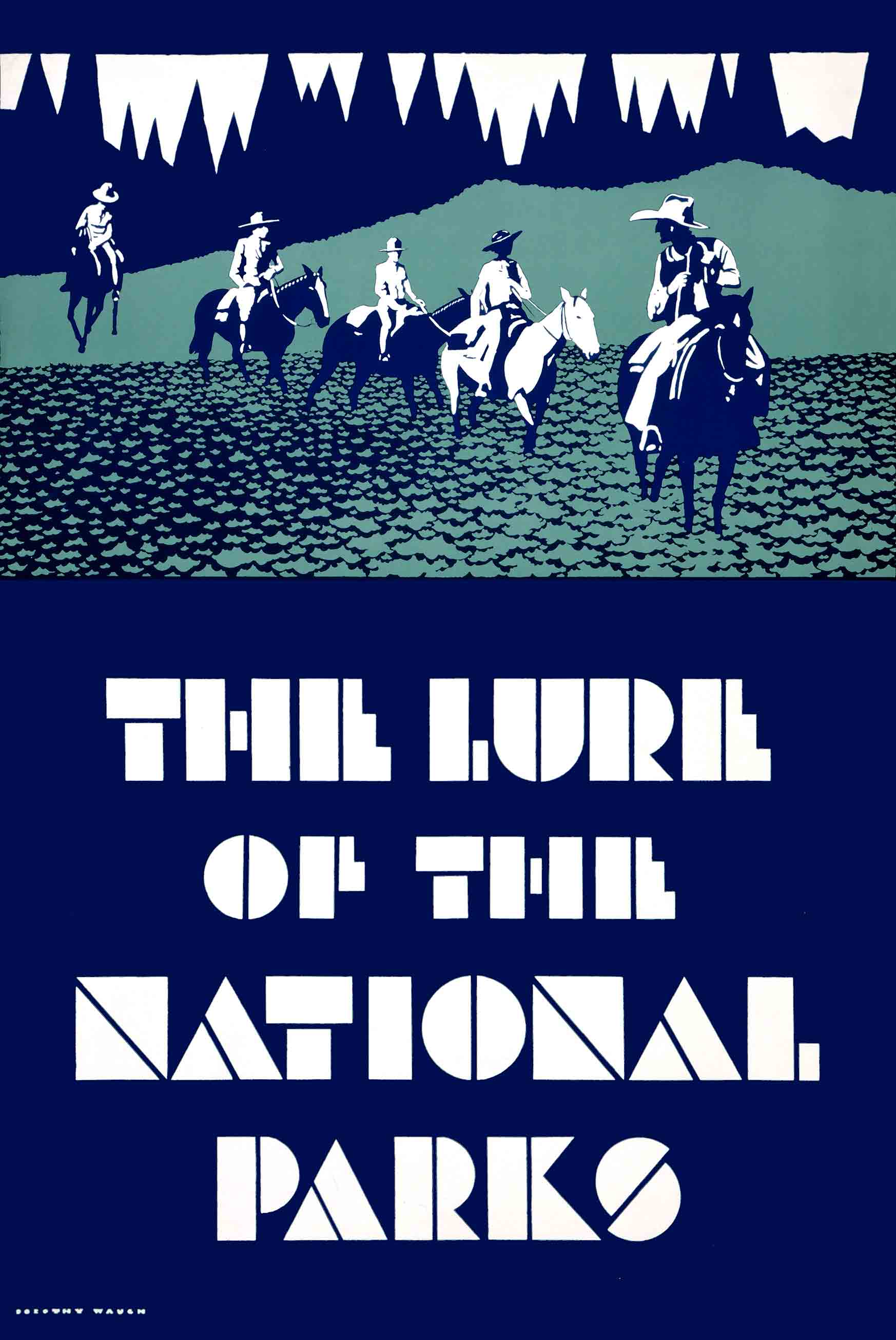 Lure National Parks Vintage Metal Sign
