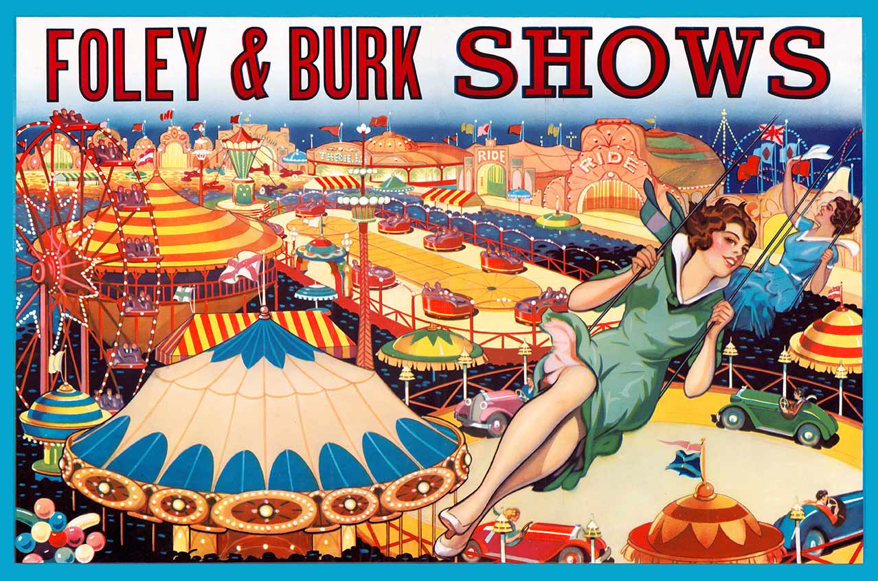 Foley And Burk Vintage Metal Sign