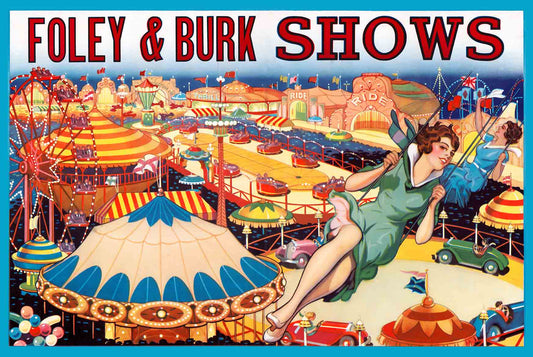 Foley And Burk Vintage Metal Sign