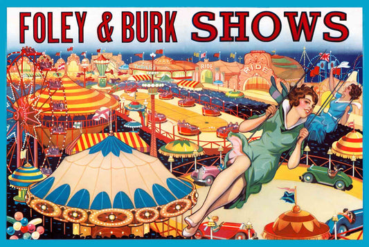 Foley And Burk Vintage Metal Sign