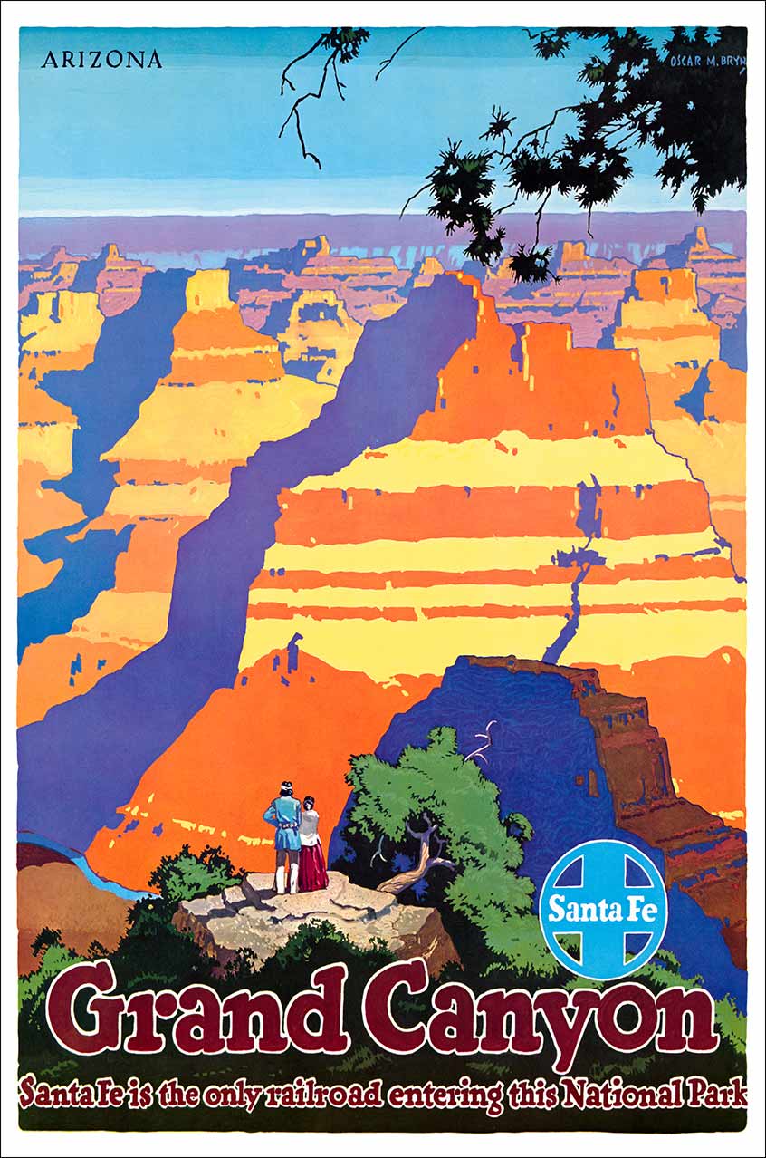 Grand Canyon Arizona Vintage Metal Sign