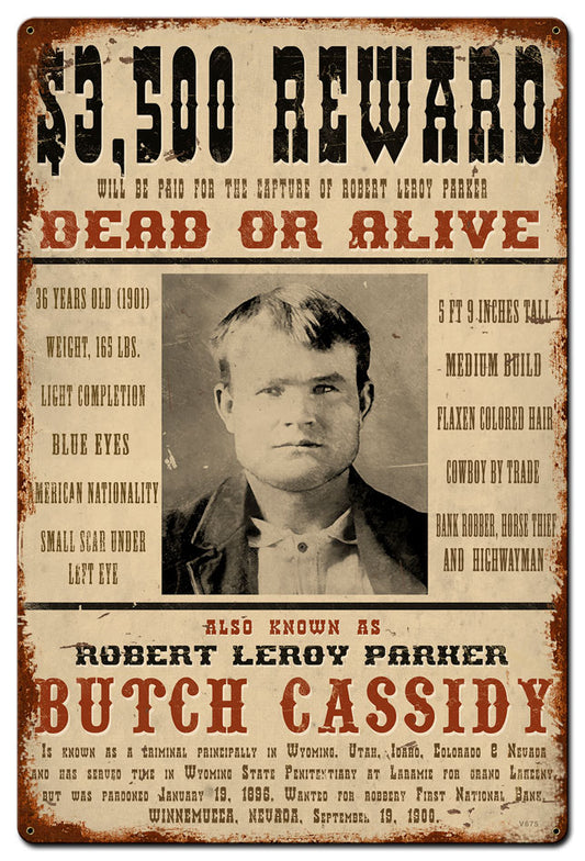 Wanted Butch Cassidy