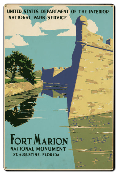 Fort Marion Vintage Sign