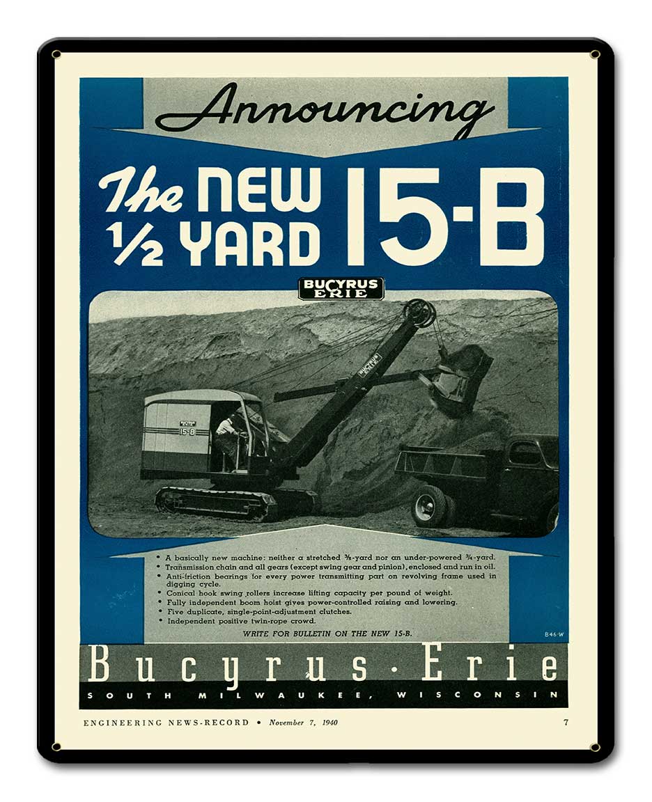 Bucyrus Erie 15-B