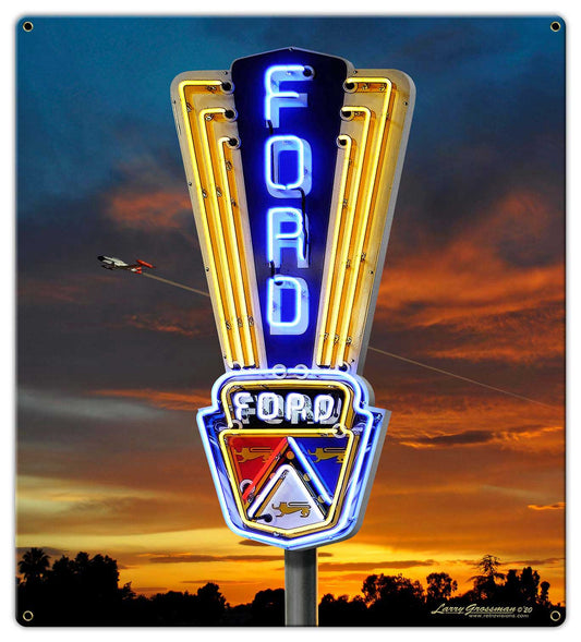 Neon Car Sign