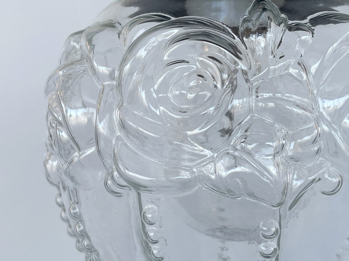 Embossed Antique Glass Globe PENDANT Lights